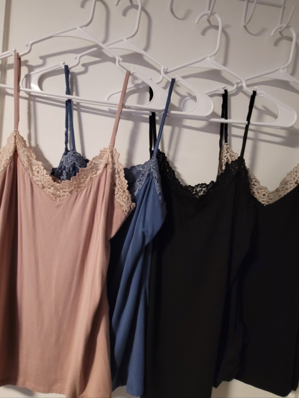 intimissimi Black Cami with Cream Lace Trim - Picture 3 of 5
